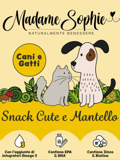 snack cute e mantello