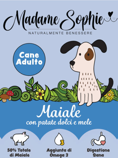 maiale con patate dolci e mele